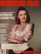 Rare AMERICAN FILM April 1987 Barbara Stanwyck Robert Townsend Stuart Cornfeld