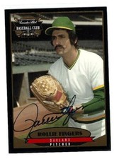 ROLLIE FINGERS 1996 CANADIAN CLUB CLASSIC CLUB AUTO