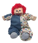 Vintage Funny Baby Doll 1984 M Nelson Thomas Clown Cabbage Patch Doll Yarn Hair
