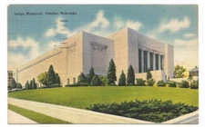 Omaha NE Postcard Joslyn Art Museum