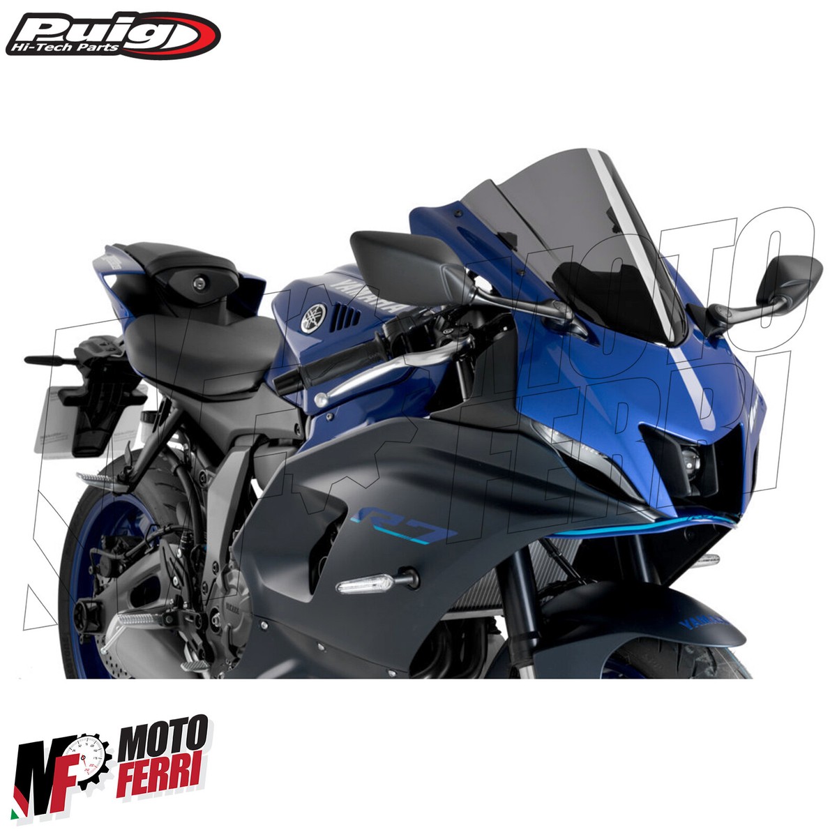 Cupolino Puig Z-Racing Per Moto - In Acrilico 3mm Fumè Scuro, Migliora Aerodinamica E Protezione