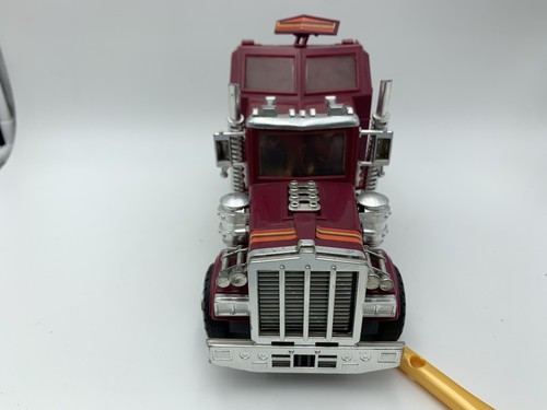 MASCHERA VINTAGE 85 KENNER Rhino Tractor Rig 37300 con 2 Figure INCOMPLETE - Foto 2 di 12