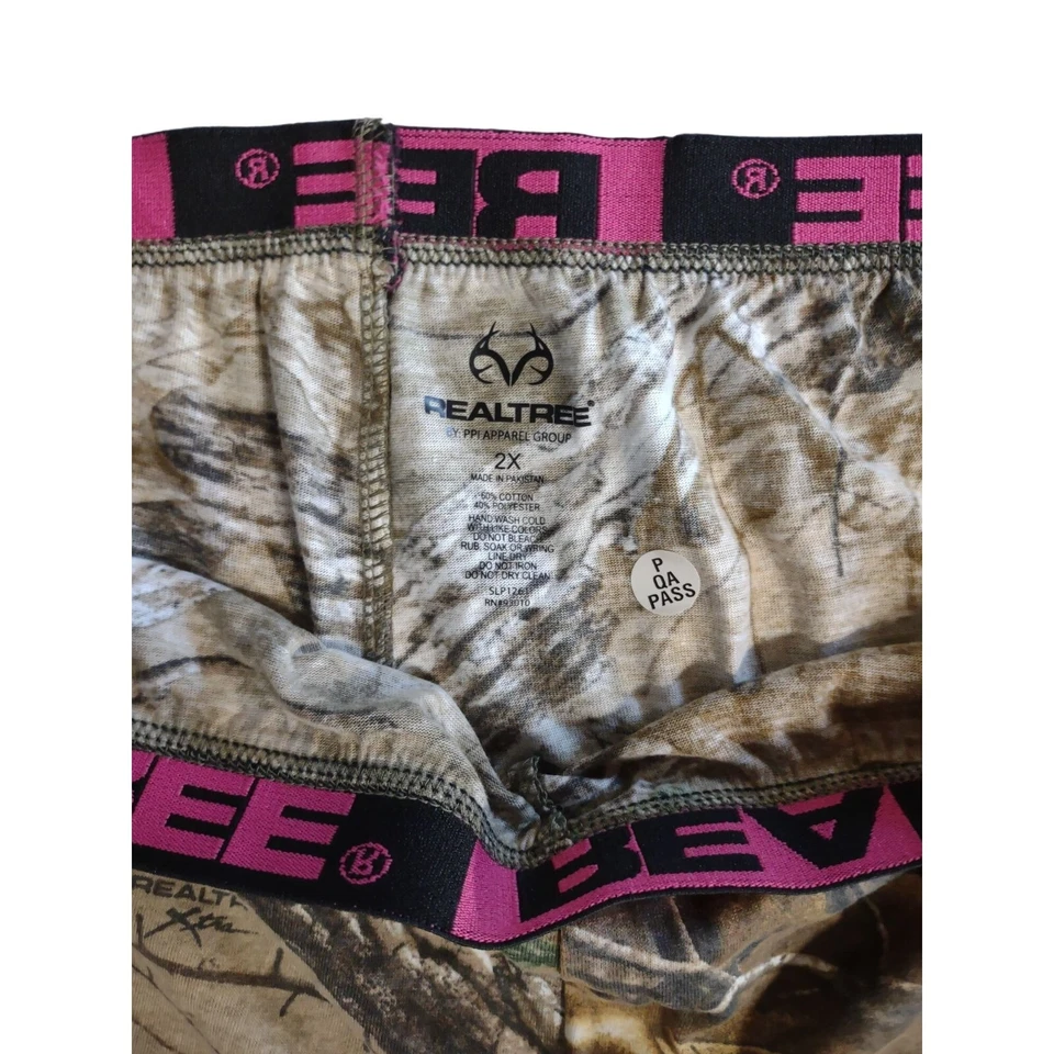 Realtree Men's 2x Camouflage Cotton Pants - Image 3 of 4