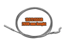VW TYPE 1 BUG & SUPER BEETLE GAS ACCELERATOR THROTTLE CABLE 2608mm GEMO