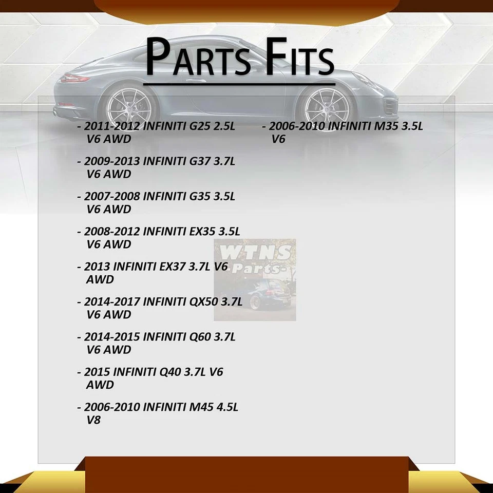 Kit de eslabones de barra estabilizadora delantera trasera 4 piezas para Infiniti M35 2006 2007 2008 2009 2010 3,5 L Foto 2 de 4