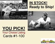 2022 Topps Black & White Baseball YOU PICK ~ U Choose, Complete Your Set UPDATED