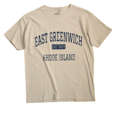 East Greenwich Rhode Island RI T-Shirt EST