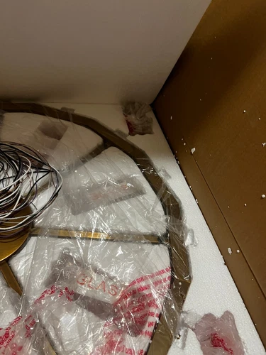 Fredrick Ramond FR30105HBR JOLIE 30" LED Crystal Drum Chandelier,Heritage Brass - Picture 5 of 8