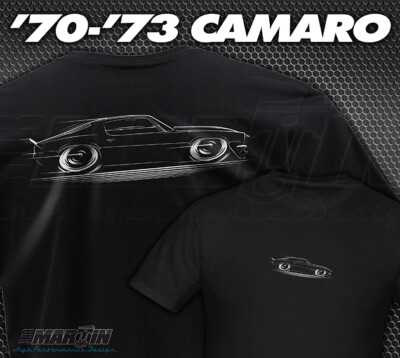 '70-'73 Camaro T-Shirt Chevy SS 1970 1971 1972 1973 RS Super Sport Chevrolet Z28