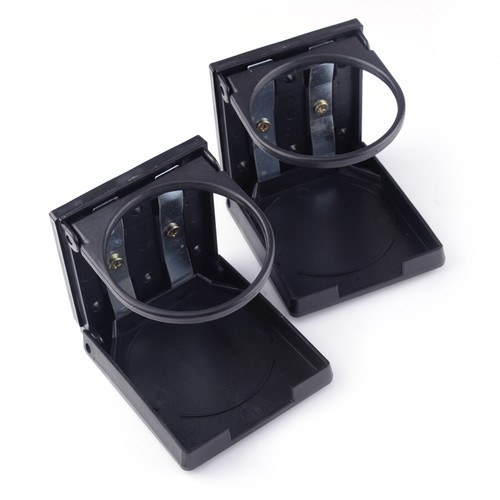 2X Universal Car Folding Cup Holder Bottle Drink Holder Truck Boat Van