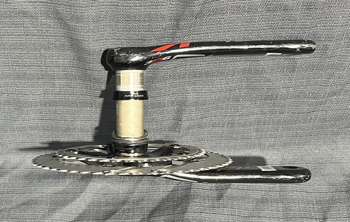 FSA SL-K Light BB386 Evo Carbon Crankset Road 172.5mm 53/39t FSA SL-K Light BB386 Evo Carbon Crankset Road 172.5mm 53/39t