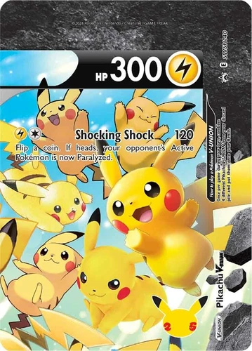 Pikachu V-Union SWSH140 SWSH: Sword & Shield Promo Cards
