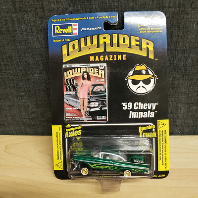 Lowrider Magazine, '59 Chevy Impala Die Cast, 1:64 NEW