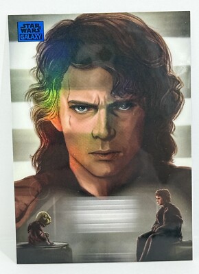 2024 Topps Chrome Galaxy Star Wars #PD-5 Yoda Dismisses Anakin's