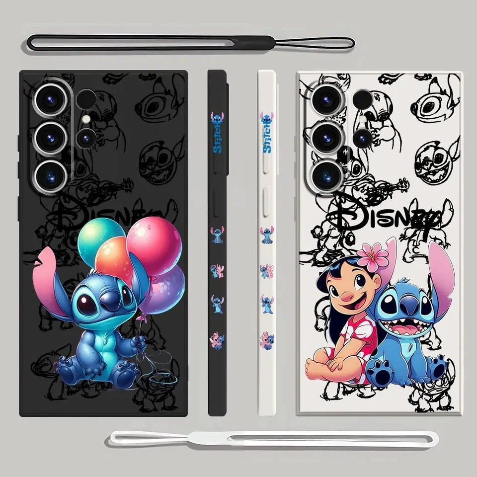 Funda blanda Disney Lilo & Stitch Samsung Galaxy S24 S23 S22 S21 Ultra Plus Foto 2 de 4