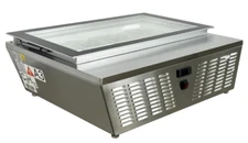 NEW 8 Pan Gelato Ice Cream Freezer Display Showcase Countertop Server NSF