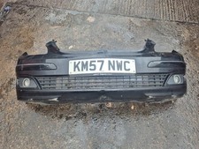 MERCEDES B CLASS W245 2007 COMPLETE FRONT BUMPER FOG LIGHTS GRILLE BLACK 191