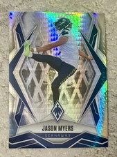 2025 Panini Phoenix - Jason Myers #31 Silver Hyper - Seattle Seahawks