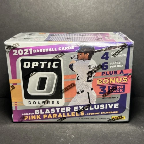 Panini 2021 Donruss Optic Baseball Blaster Box *minor box damage*