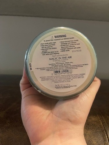 Bath & Body Works  3 Wick Large Candle 14.5 oz - Magic in the Air - Picture 2 of 2