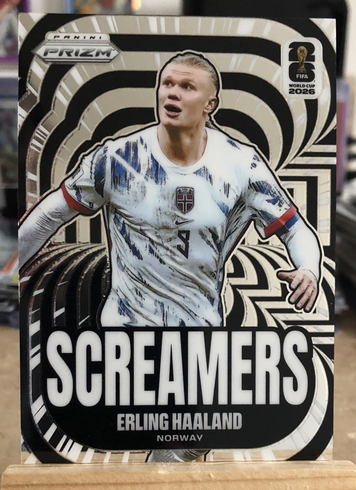 Erling Haaland - Norway - 2026 Panini Prizm World Cup - Screamers - Prizm - #15