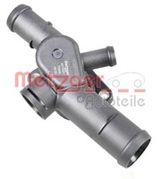 KüHlmittelflansch Metzger Autoteile 4010221 FüR VW Golf Audi Beetle Skoda NEW 6