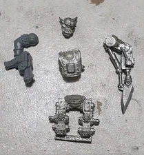 Gorkamorka Warhammer 40k Ork Bionik Boy Kicking Legs Iron Lung Kutta Arm Metal