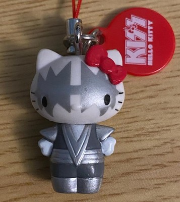 Hello Kitty + Kiss Key Chain ''The Spaceman'' Ace Frehley Hello Kitty