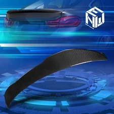 For 14-20 BMW F32 428i 430i Carbon Fiber PSM-Style Rear Trunk Lid Spoiler Wing