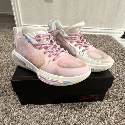 Li-Ning Wade Shadow 7 Men s pink/white athletic basketball shoe