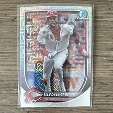 Topps 2025 Bowman Chrome Mega Box Mojo Refractor Elly De La Cruz #89 Reds