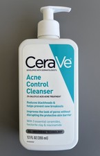 CeraVe Acne Control Cleanser 12 fl oz SEE PICS EXP 2 Salicylic Acid