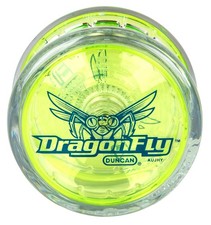 Duncan Toys Dragonfly Transaxle Wing-Shaped Yo-Yo Clear with Green Cap