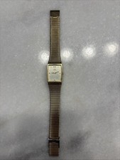 Seiko 8Y21-5040 Men's Quartz Watch Gold Tank Style, 24m NEEDS NEW BATTERY