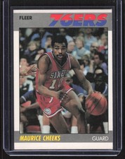 1987-88 Fleer - Maurice Cheeks #20 Philadelphia 76ers