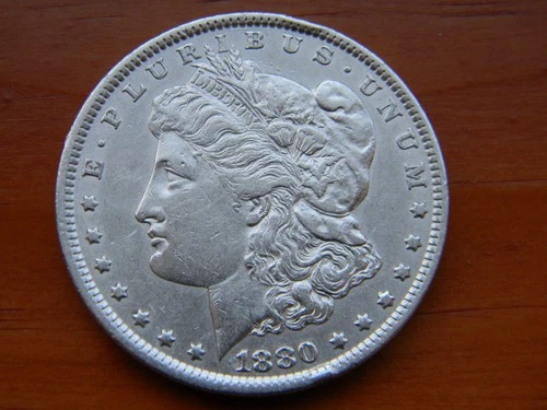 VF 1880 Morgan Silver Dollar