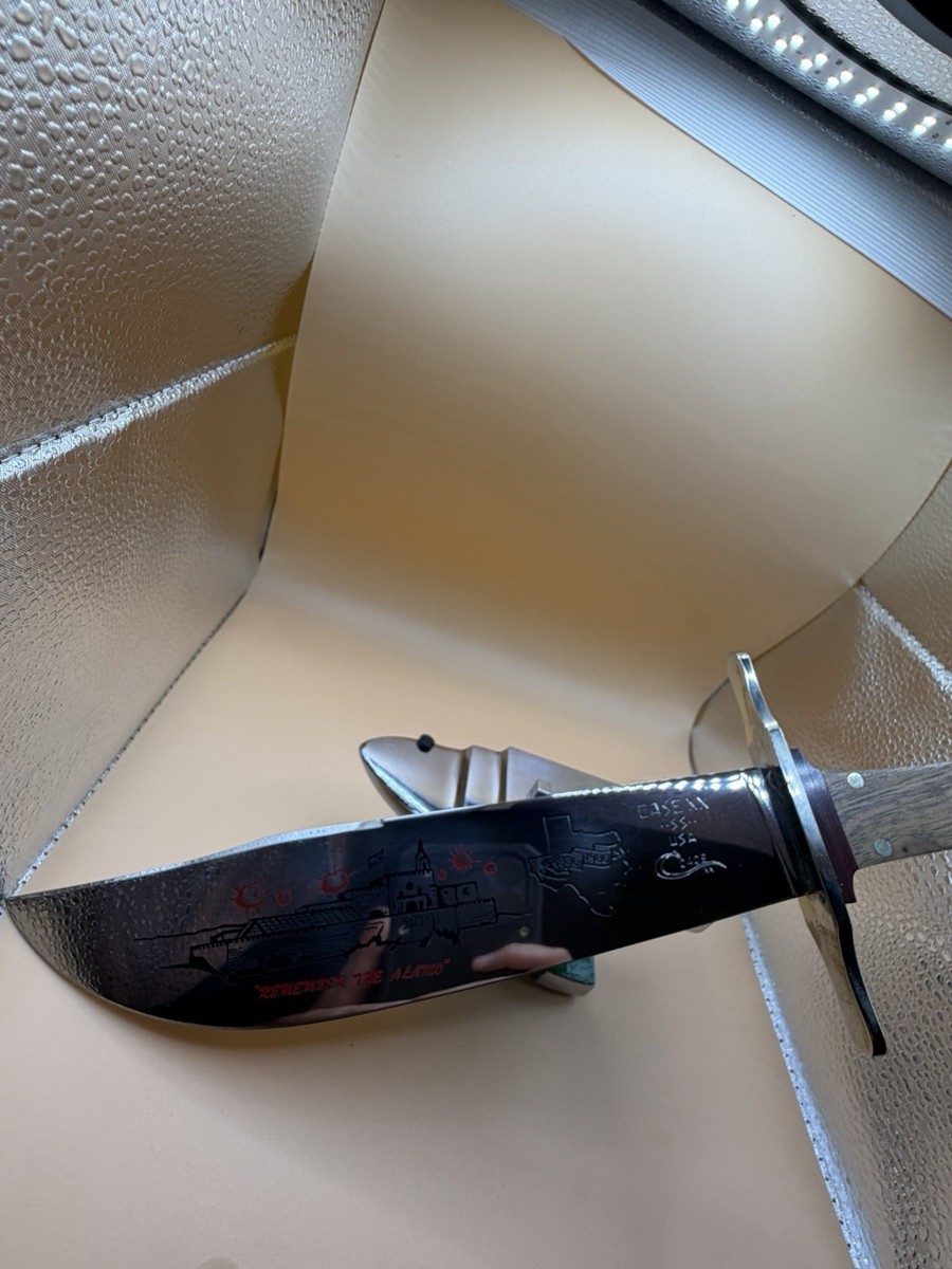 Case XX”Remember The Alamo” Bowie Knife #409 Limited Edition 1836