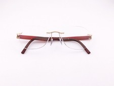 Silhouette Eyeglasses, Frames Only, 5506 DK 7530, 52-17-140, Titanium, Austria
