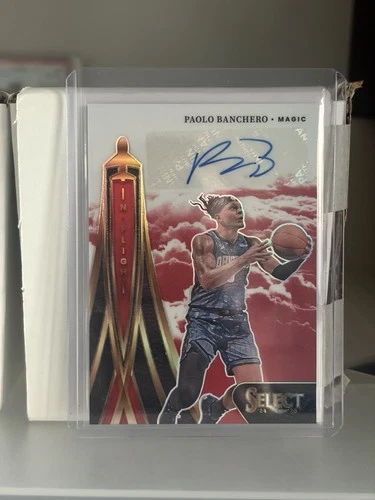 Paolo Banchero 2024-25 Select In Flight Signatures Auto Red /99 SP Magic