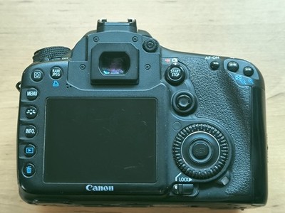 Canon EOS 7D 18.0 MP SLR-Digitalkamera - Schwarz (Nur Gehäuse)-defekt-