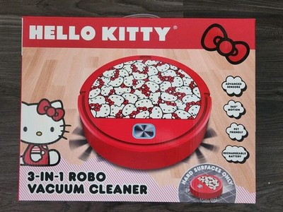 New in Box Hello Kitty Sanrio 3-in-1 Robot Vacuum Cleaner