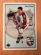 Denis Potvin NHL Heroes 1990-91 Upper Deck Hall of Fame New York Islanders