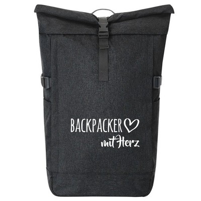 Kurierrucksack Backpacker mit Herz Geschenkidee Backpacker Geschenk Präsent Mitb