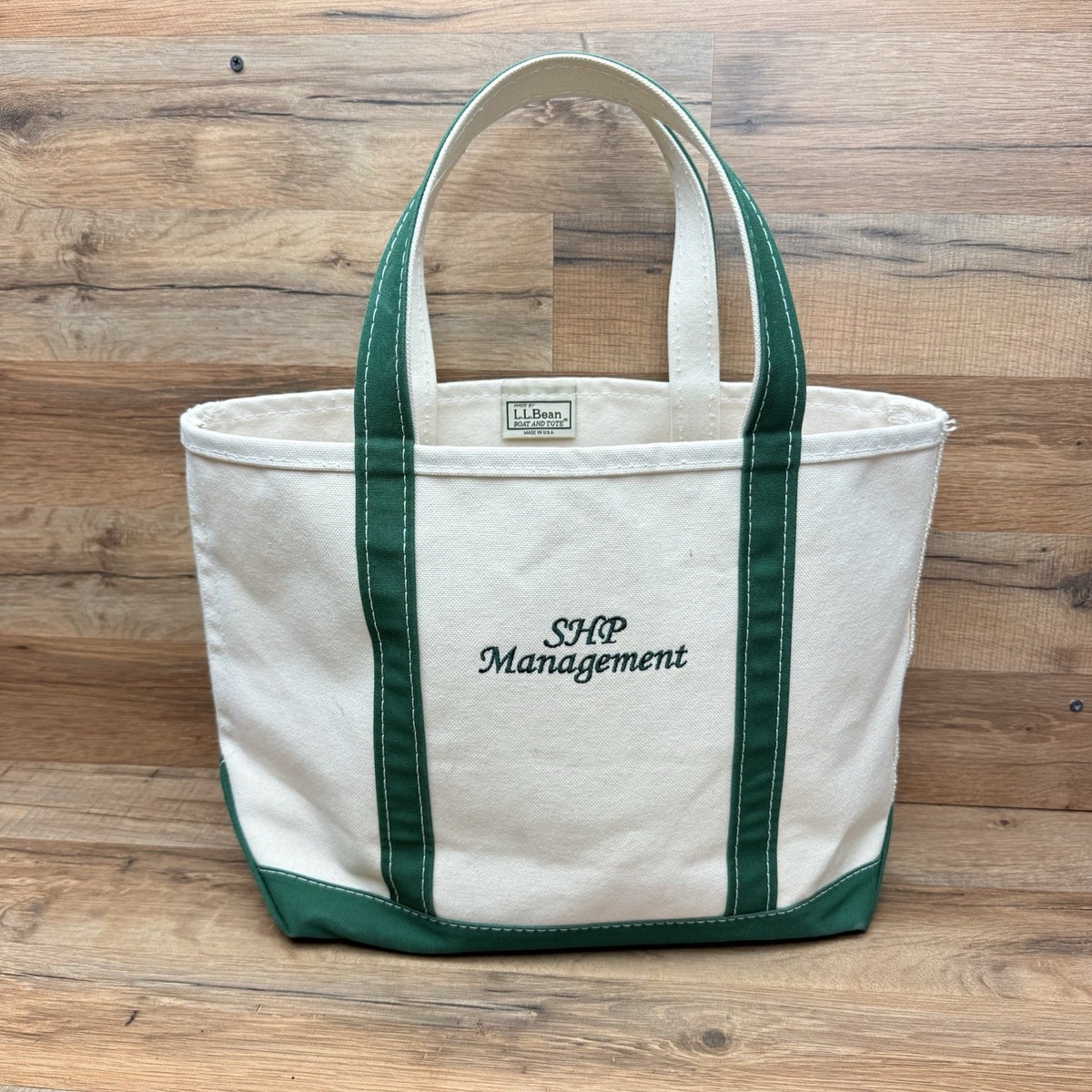 LLBean Boat and Tote USA製トートバッグMロングハンドル 【公式通販】