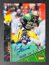 1995 Signature Rookies #48 Scotty Lewis /7750 AUTO Baylor Bears