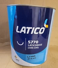 LATICO KAPCI BASECOAT L7393 JET BLACK 1 GAL  1:1 MIX