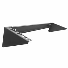 3U Wall Mount Server Rack Lightweight Foldable Fits 19 Inch Network Equipment