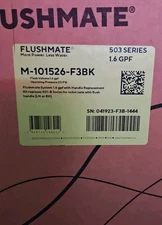 Flushmate 503 Series M-101526-F3BK Pressure Assist Flushing System