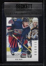 BAS 2002-03 ITG Be A Player Memorabilia Rick Nash #272 Seal of Authenticity 3c7