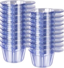 200 Pack Urine Cups, 40ML Thicken Plastic Disposable Urine Cups Urine Specimen